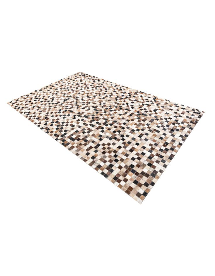 Detail image of  5' x 8' Cowhide Leather Rug