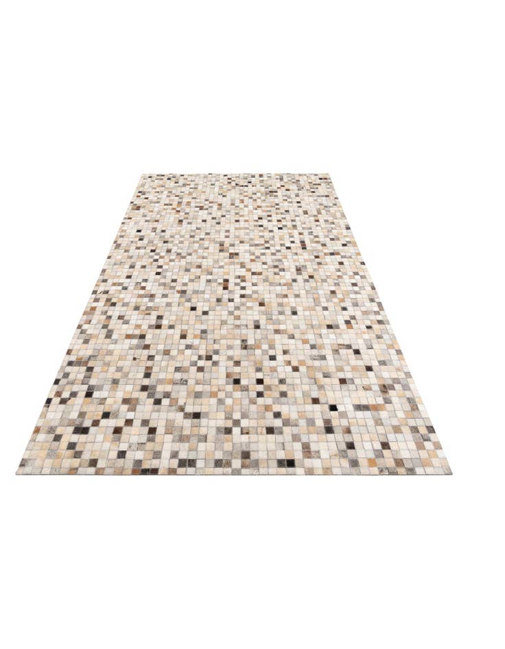 Detail image of  5' x 8' Cowhide Leather Rug