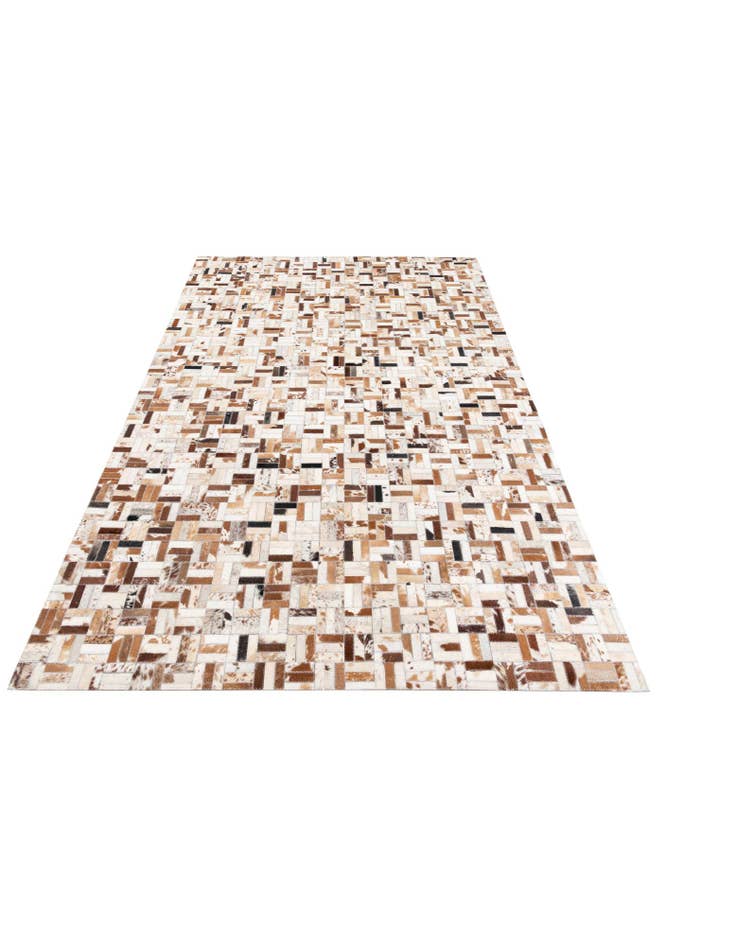 Detail image of  5' x 8' Cowhide Leather Rug