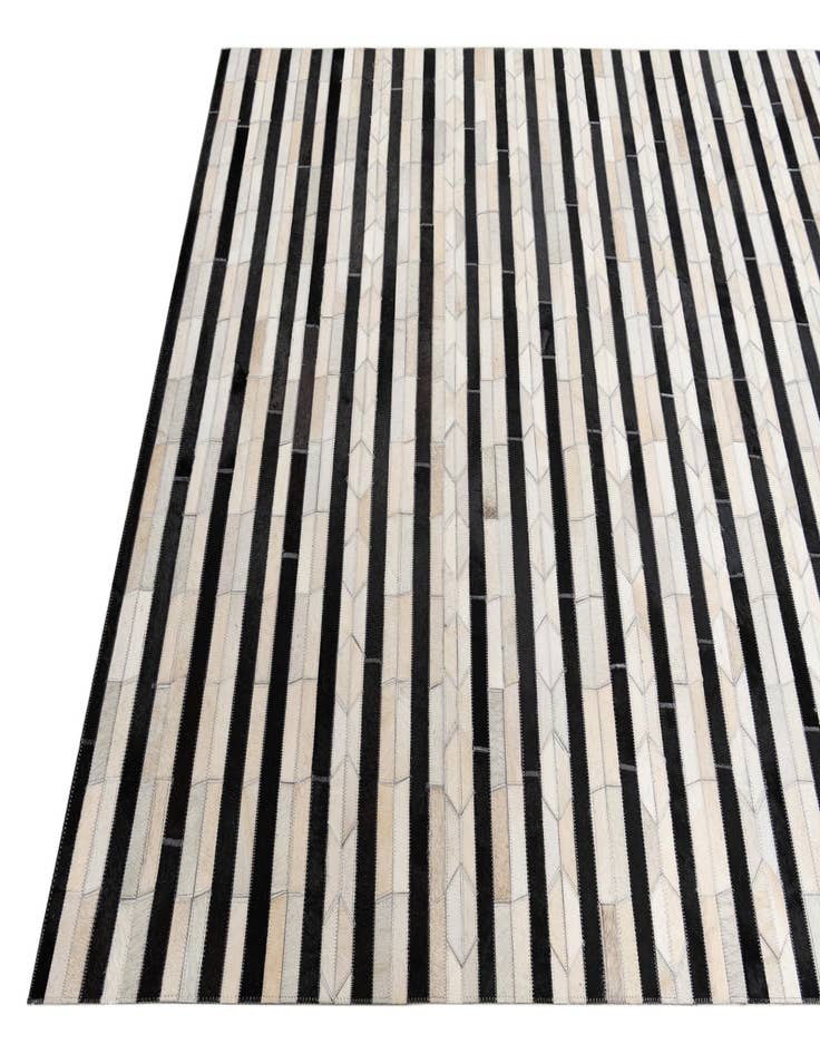 Detail image of  5' x 8' Cowhide Leather Rug