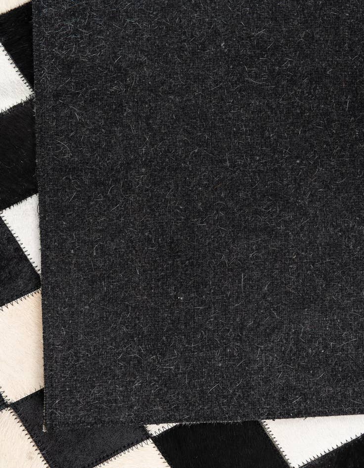 Detail image of  5' x 8' Cowhide Leather Rug