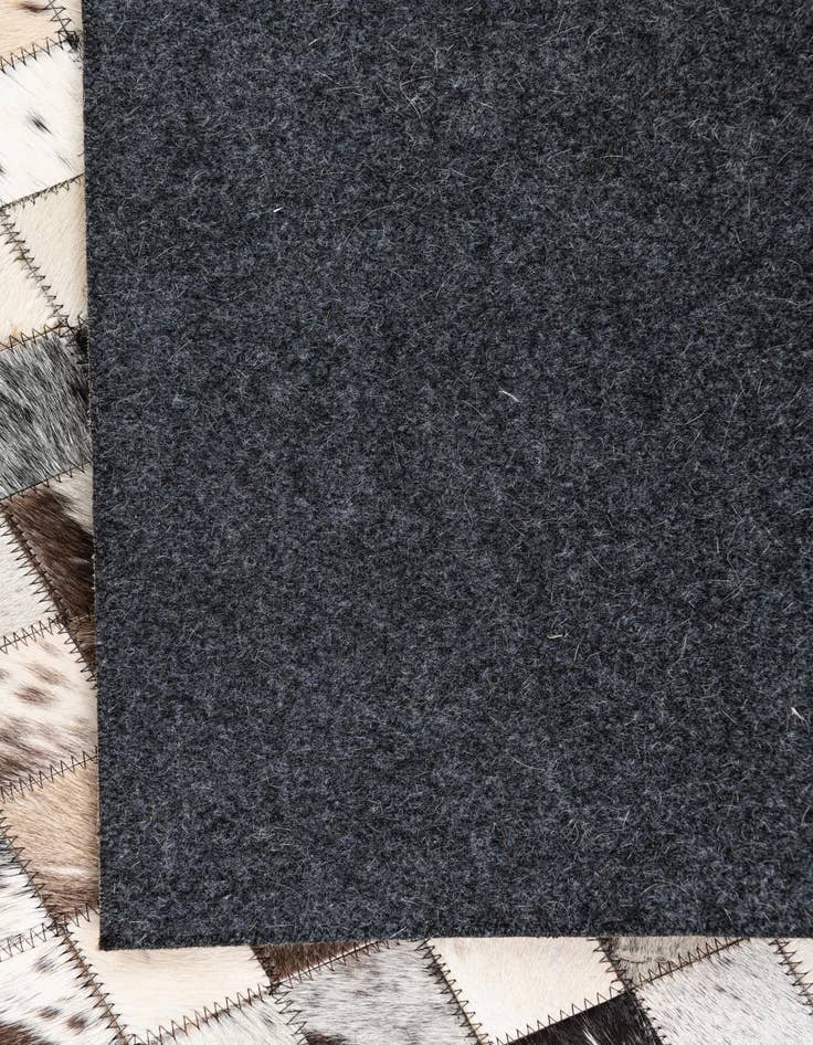 Detail image of  5' x 8' Cowhide Leather Rug