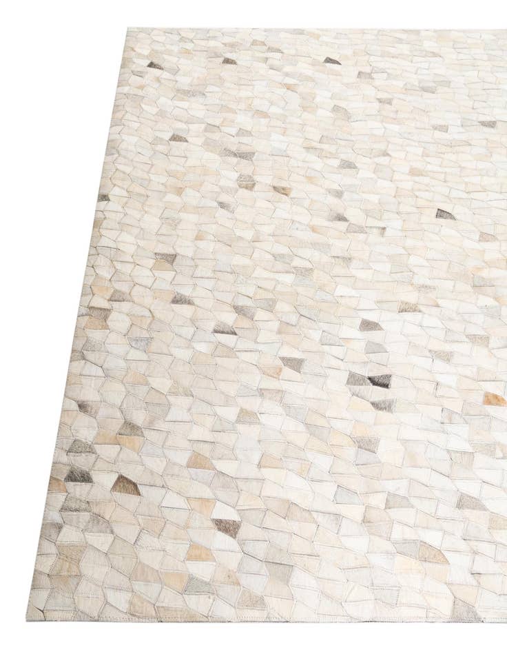 Detail image of  5' x 8' Cowhide Leather Rug