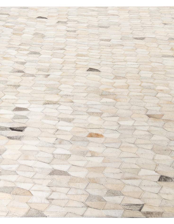 Detail image of  5' x 8' Cowhide Leather Rug