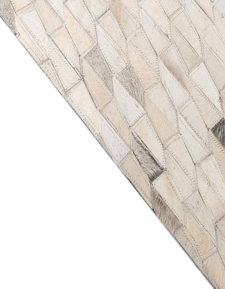 Detail image of  5' x 8' Cowhide Leather Rug