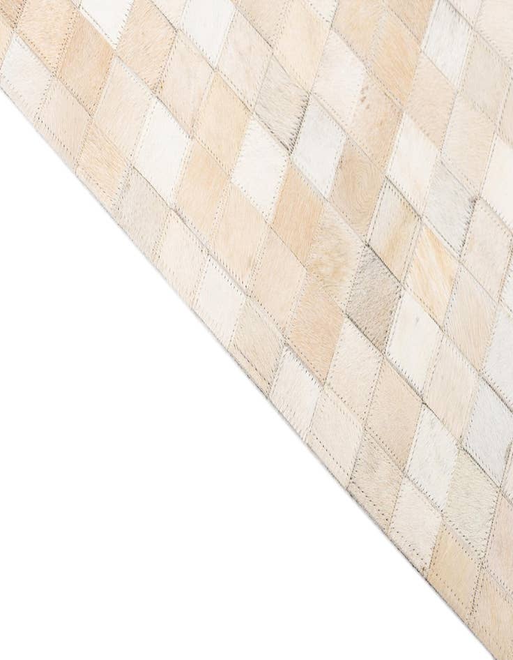 Detail image of  5' x 8' Cowhide Leather Rug