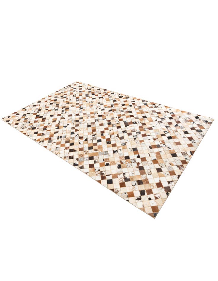 Detail image of  5' x 8' Cowhide Leather Rug