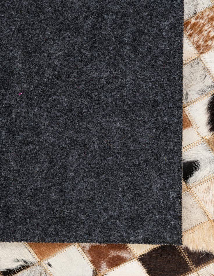 Detail image of  5' x 8' Cowhide Leather Rug