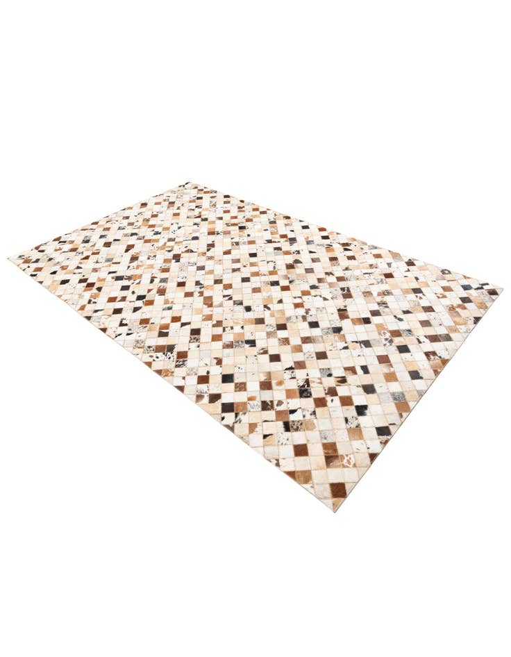 Detail image of  5' x 8' 1 Cowhide Leather Rug