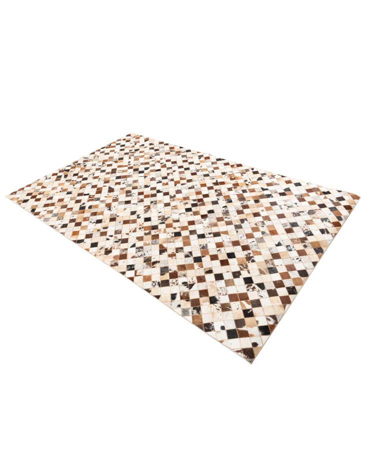 Detail image of  5' x 8' Cowhide Leather Rug