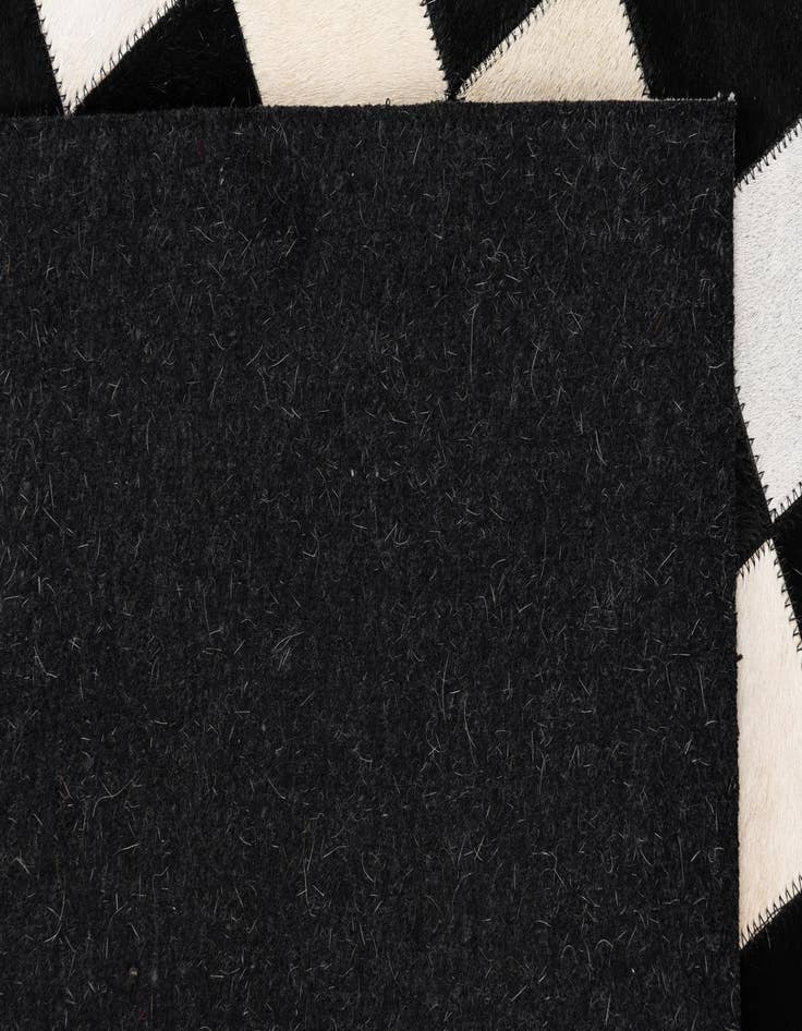 Detail image of  5' x 8' Cowhide Leather Rug