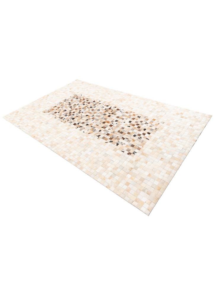 Detail image of  5' x 8' Cowhide Leather Rug