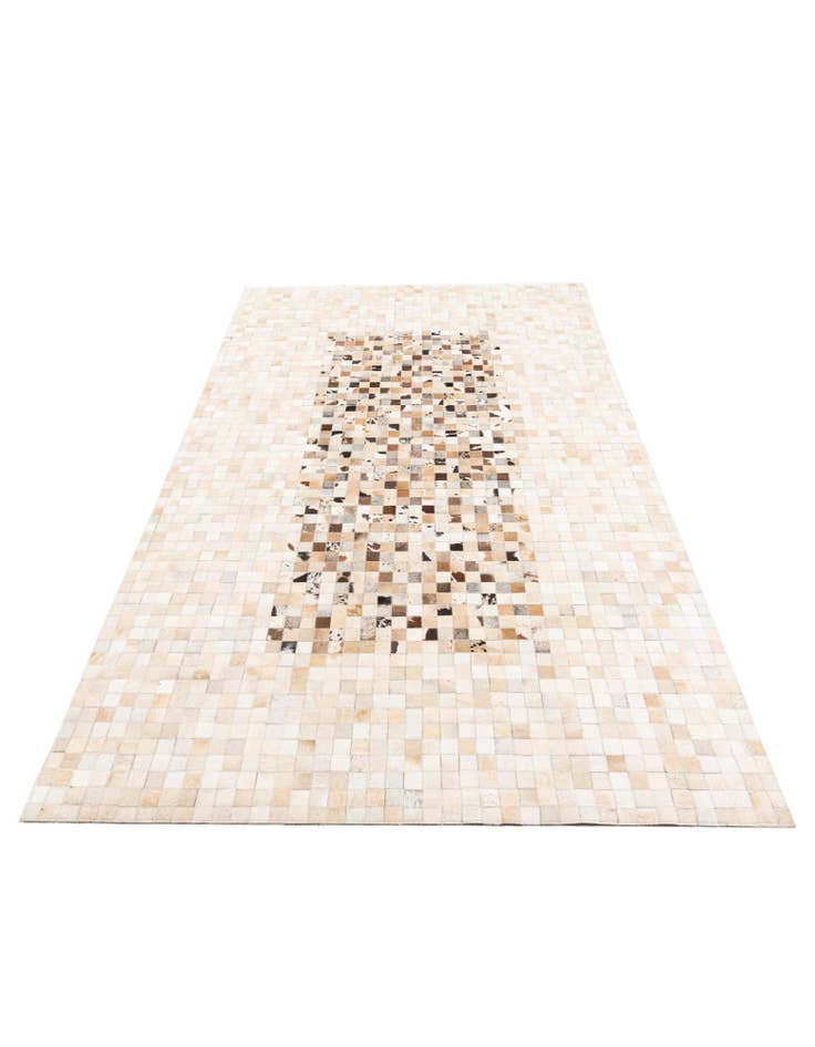 Detail image of  5' x 8' Cowhide Leather Rug