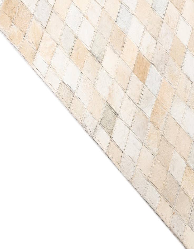 Detail image of  5' x 8' Cowhide Leather Rug