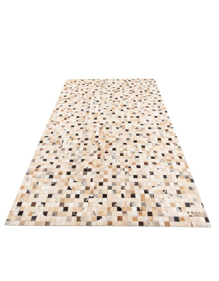 Detail image of  5' x 8' Cowhide Leather Rug