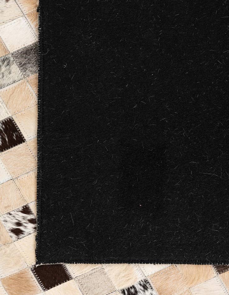 Detail image of  5' x 8' Cowhide Leather Rug