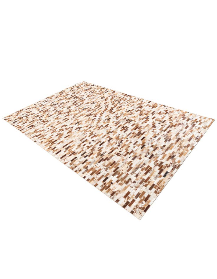 Detail image of  5' 2 x 8' Cowhide Leather Rug