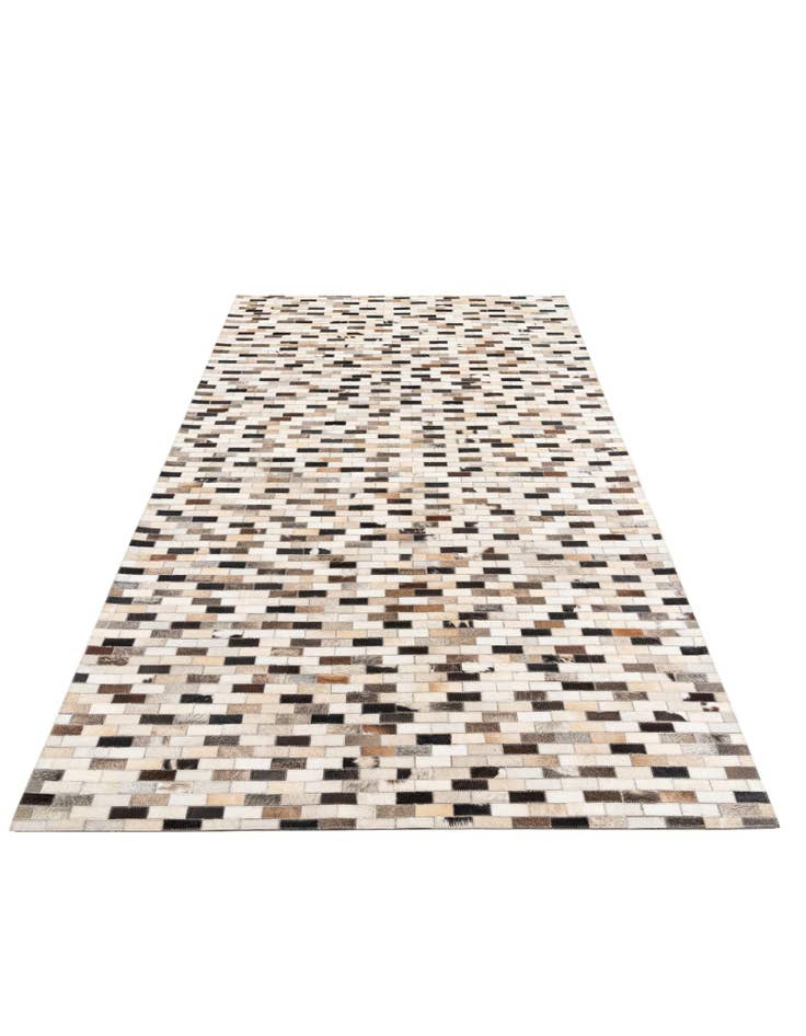 Detail image of  5' x 8' Cowhide Leather Rug