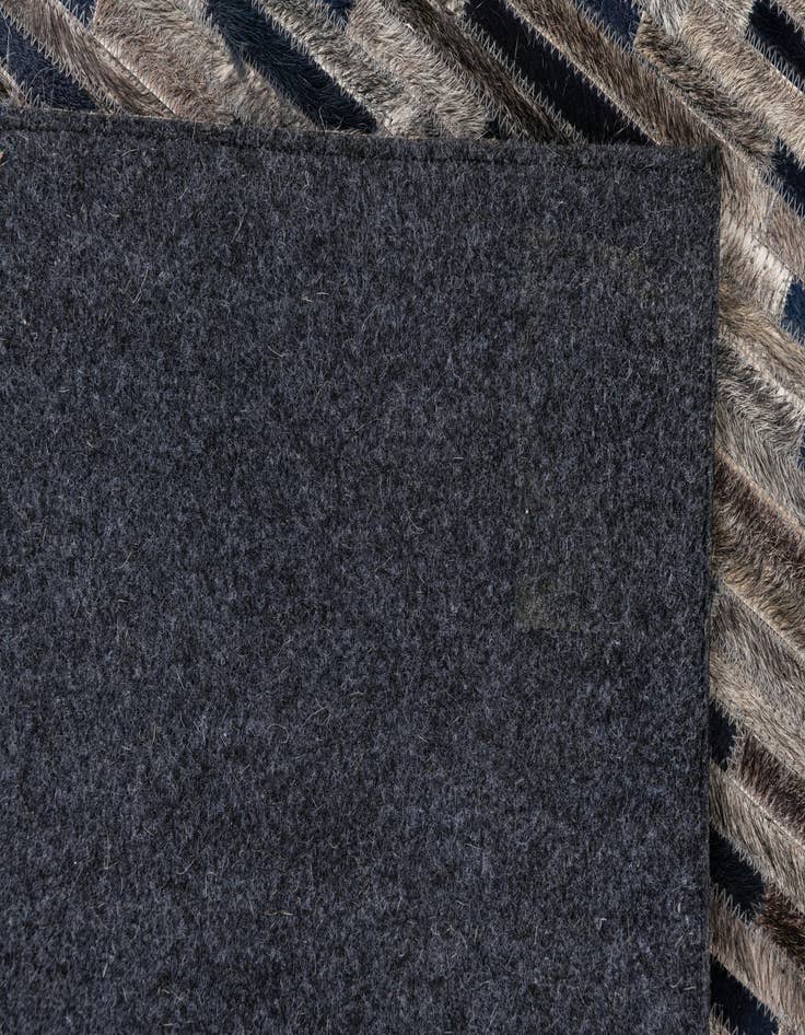 Detail image of  4' x 6' Cowhide Leather Rug