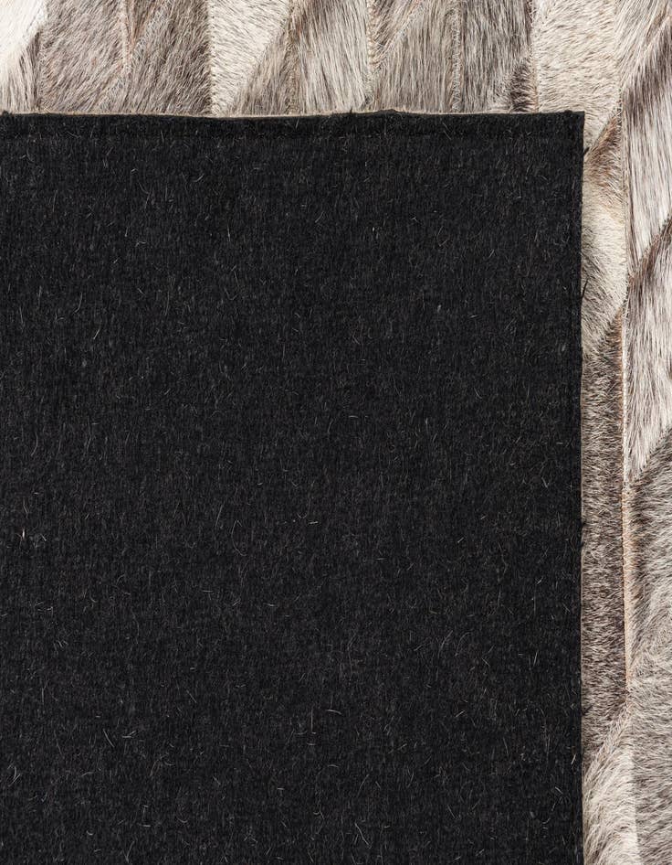 Detail image of  3' 10 x 6' 1 Cowhide Leather Rug