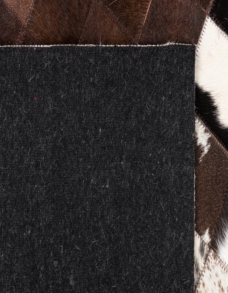 Detail image of  5' x 8' Cowhide Leather Rug