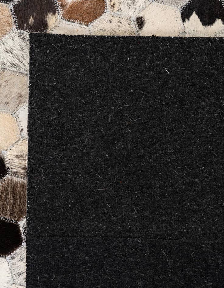 Detail image of  5' x 8' Cowhide Leather Rug