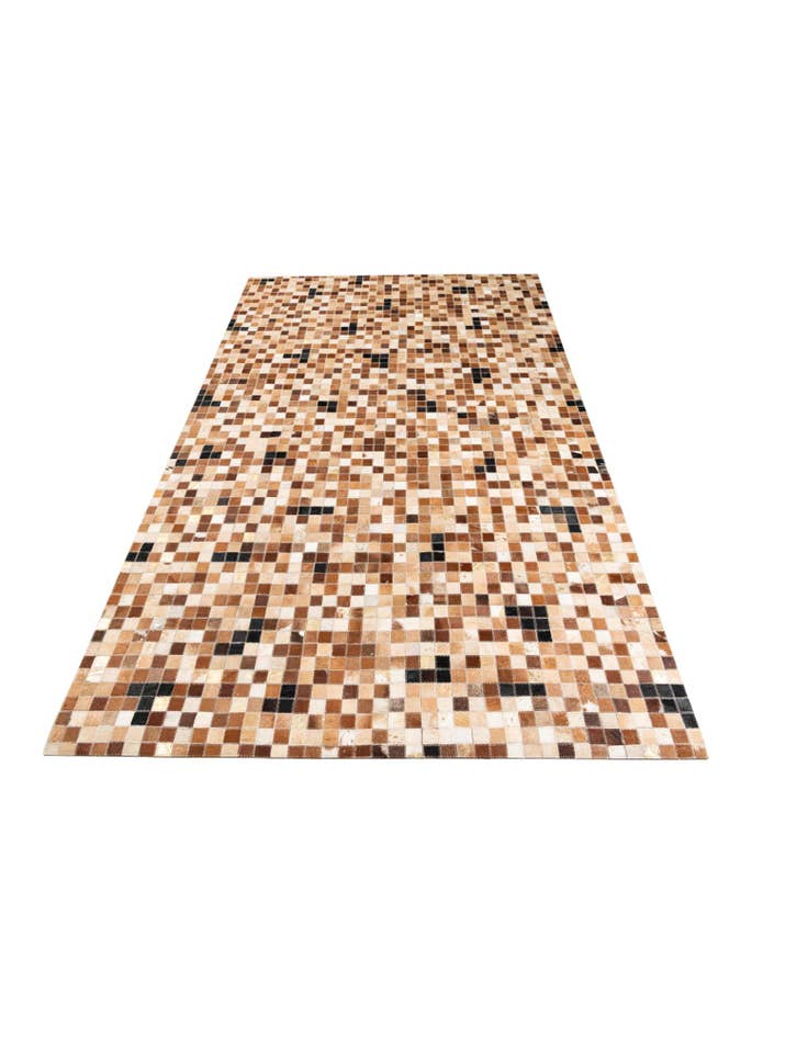 Detail image of  5' x 8' 1 Cowhide Leather Rug