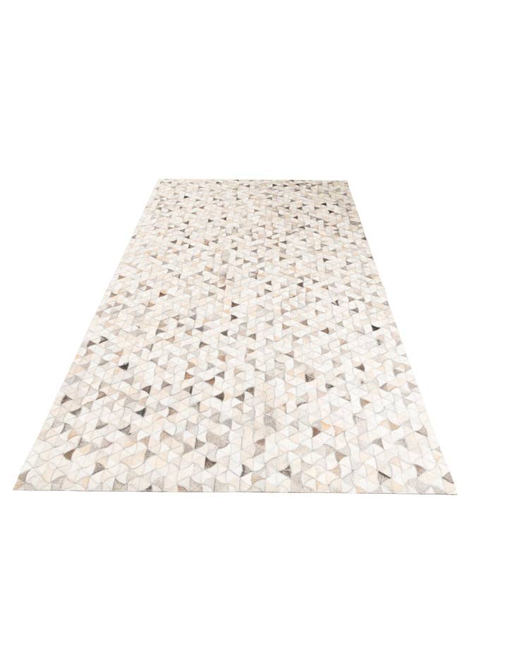 Detail image of  5' x 7' 10 Cowhide Leather Rug