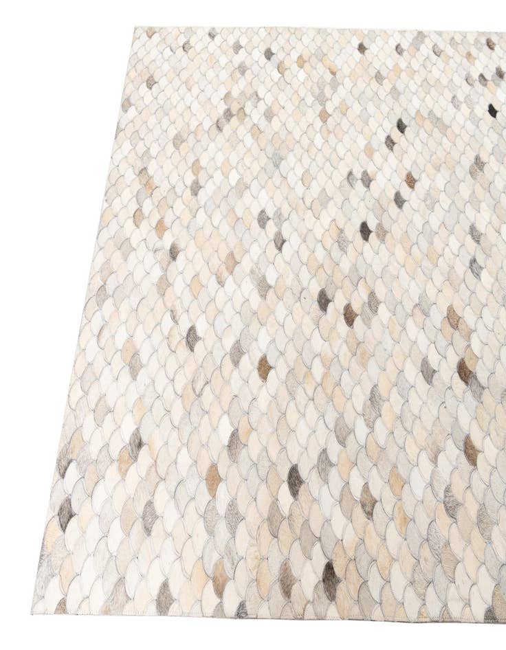 Detail image of  5' x 8' Cowhide Leather Rug