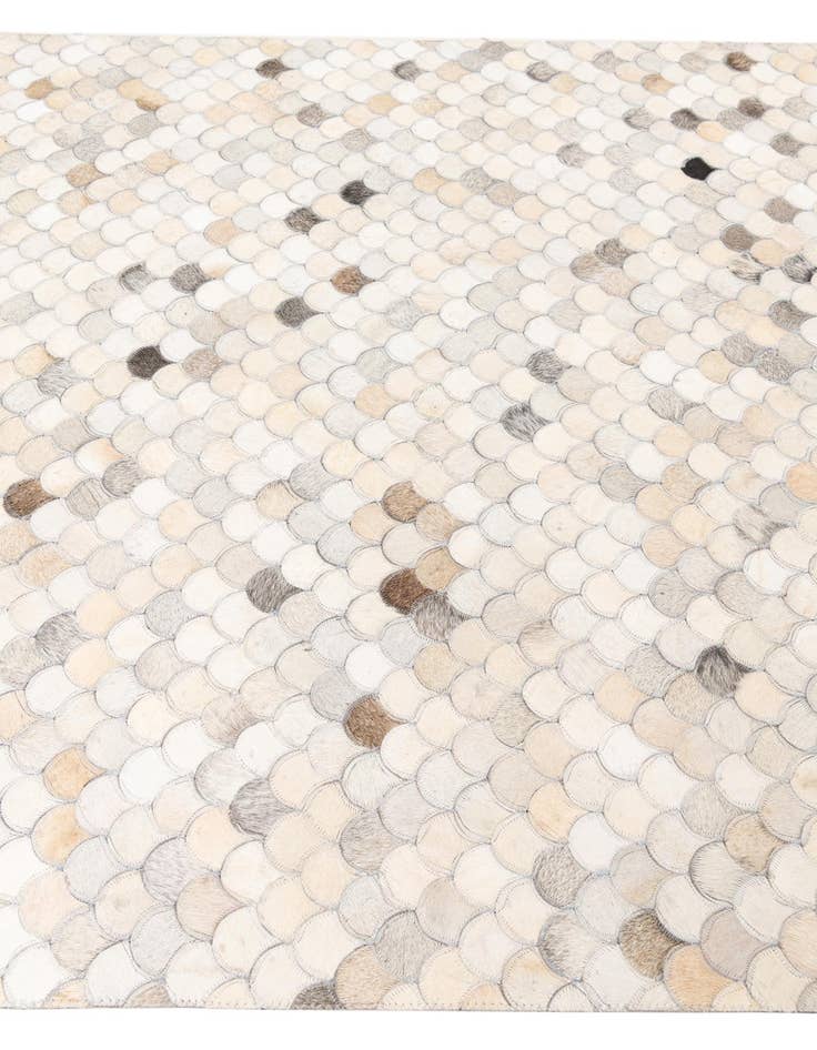 Detail image of  5' x 8' Cowhide Leather Rug