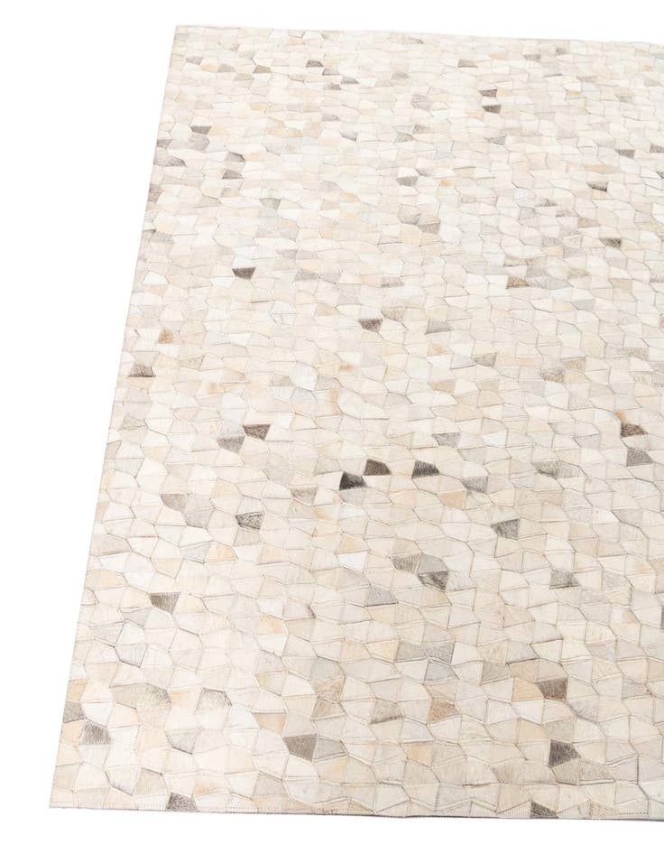 Detail image of  5' 2 x 8' Cowhide Leather Rug