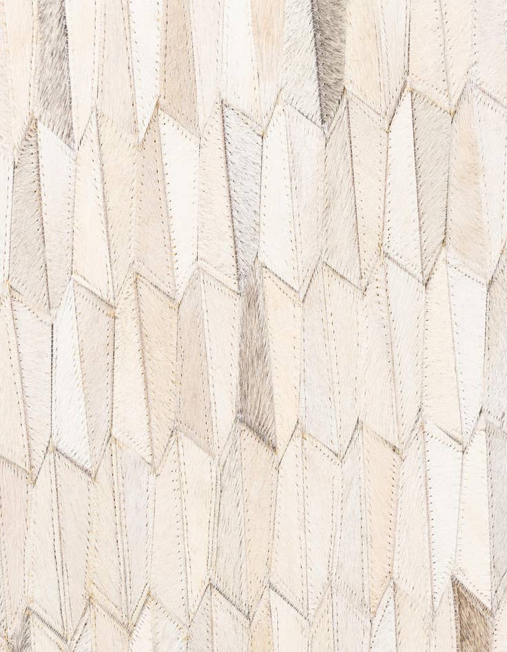 Detail image of  5' 2 x 8' Cowhide Leather Rug