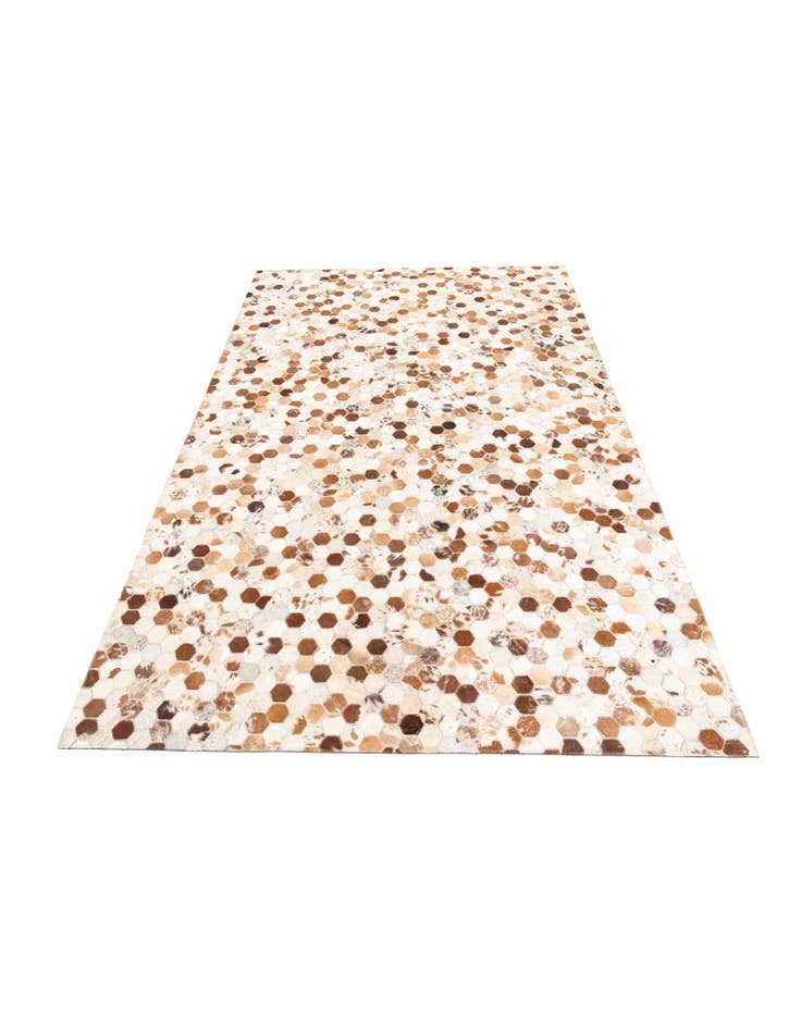 Detail image of  5' x 8' Cowhide Leather Rug