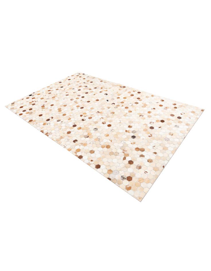 Detail image of  5' x 8' 1 Cowhide Leather Rug