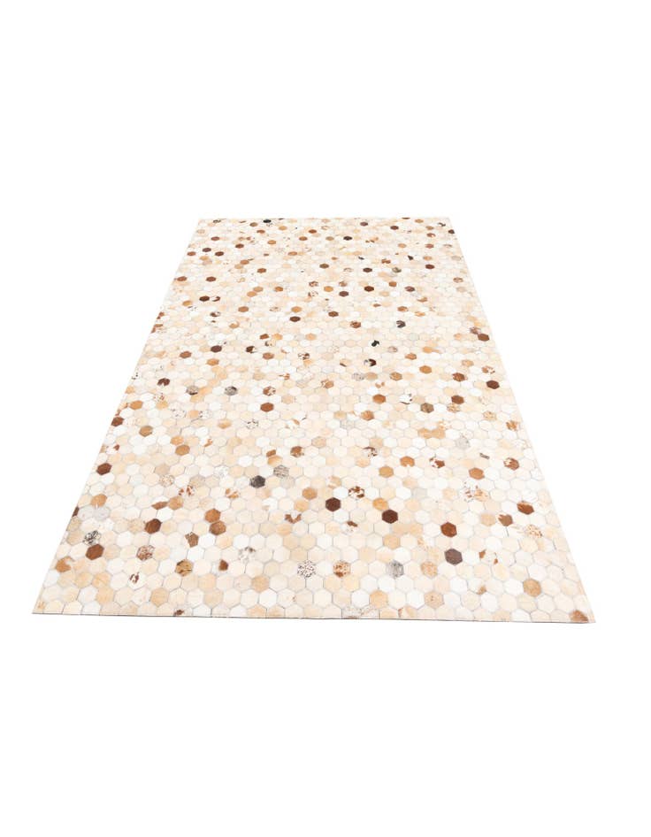 Detail image of  5' x 8' 1 Cowhide Leather Rug