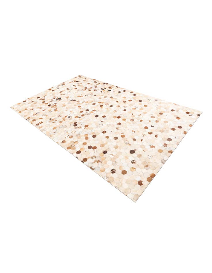 Detail image of  5' x 8' 1 Cowhide Leather Rug