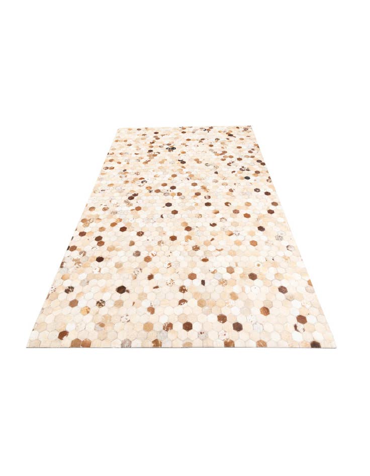 Detail image of  5' x 8' 1 Cowhide Leather Rug