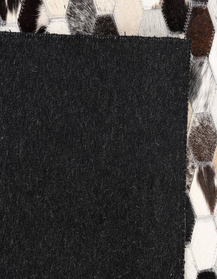 Detail image of  5' x 8' 1 Cowhide Leather Rug