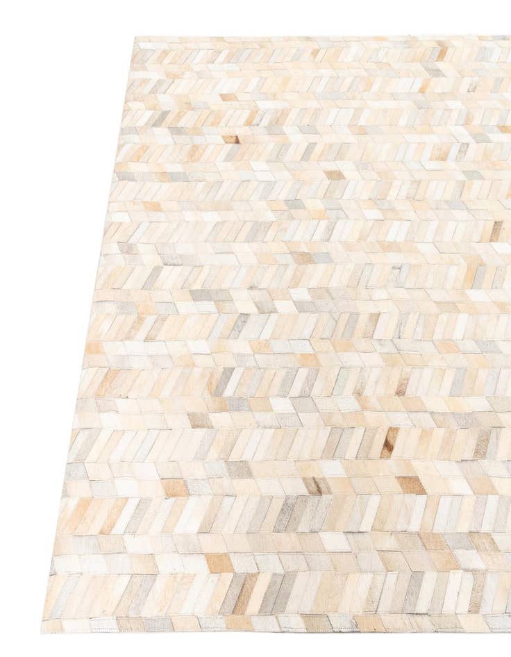 Detail image of  5' x 8' Cowhide Leather Rug