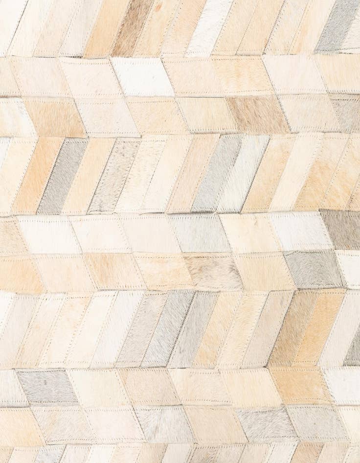 Detail image of  5' x 8' Cowhide Leather Rug