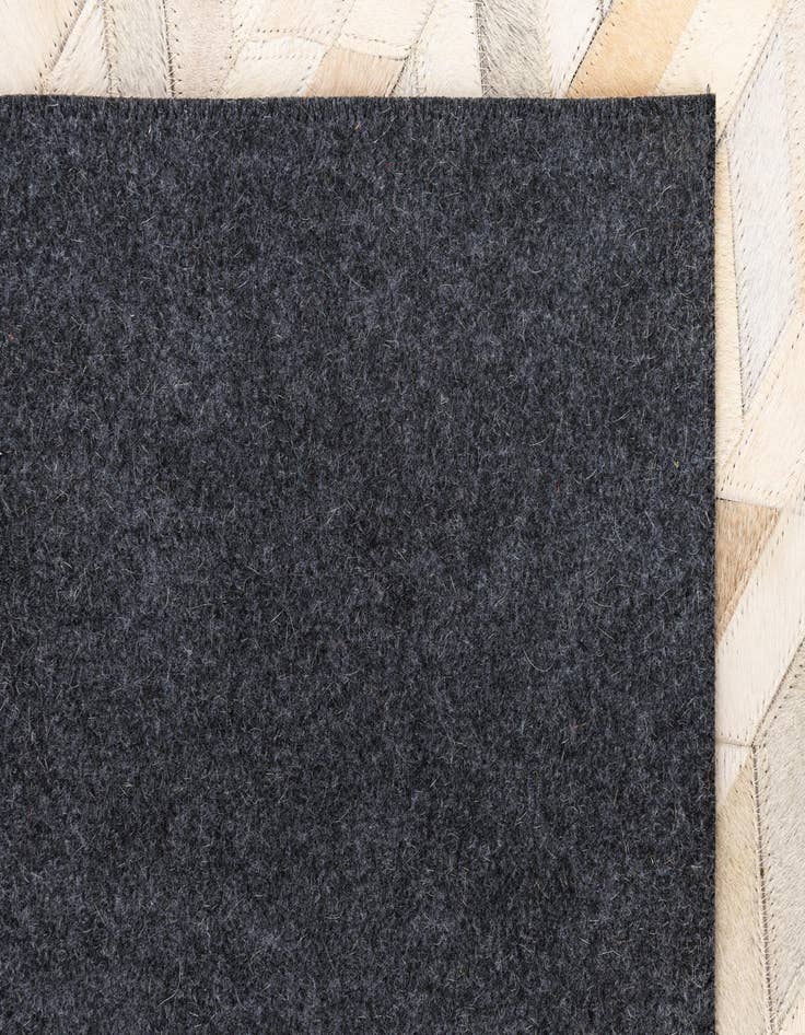 Detail image of  5' x 8' Cowhide Leather Rug