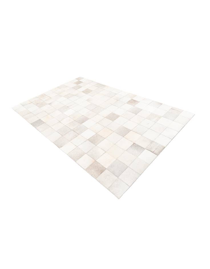 Detail image of  5' x 7' 10 Cowhide Leather Rug