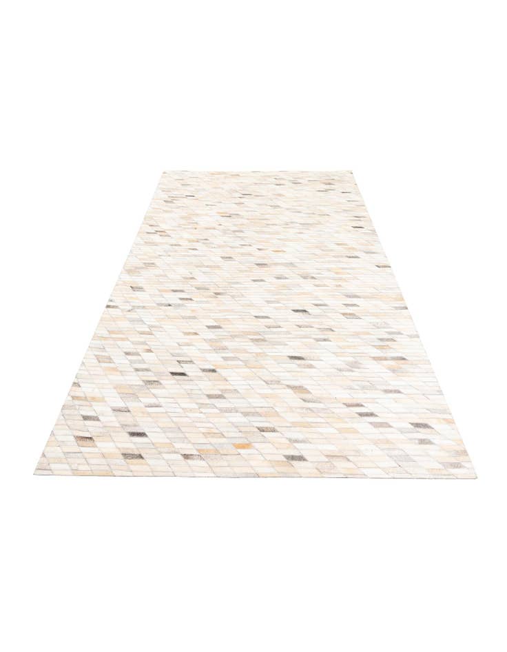 Detail image of  5' x 8' Cowhide Leather Rug