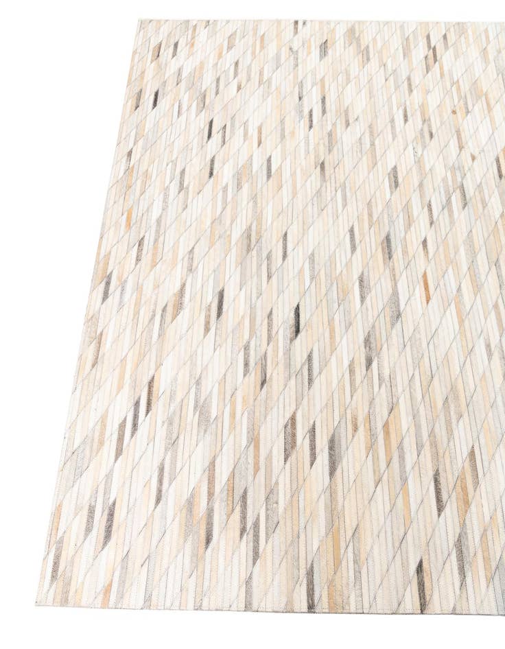 Detail image of  5' x 8' Cowhide Leather Rug