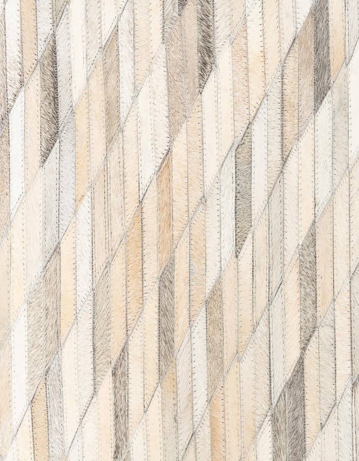 Detail image of  5' x 8' Cowhide Leather Rug