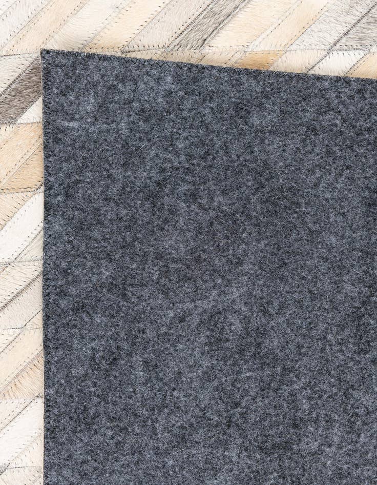 Detail image of  5' x 8' Cowhide Leather Rug