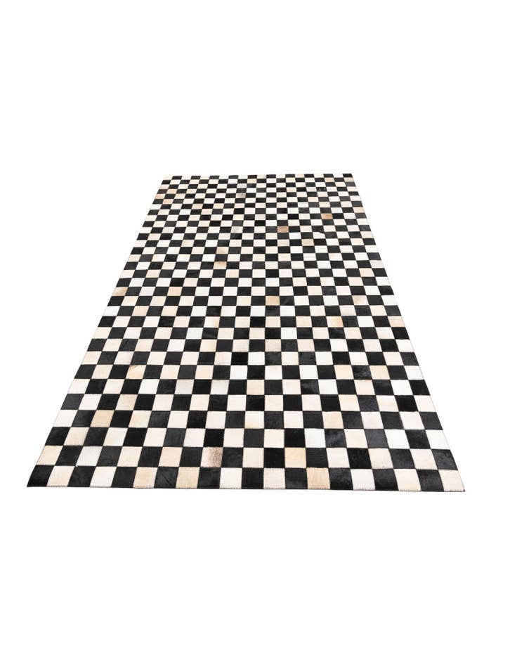 Detail image of  5' x 8' Cowhide Leather Rug