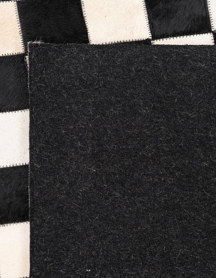 Detail image of  5' x 8' Cowhide Leather Rug