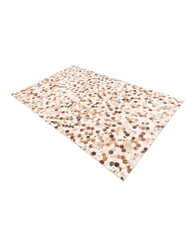 Detail image of  5' x 8' 1 Cowhide Leather Rug