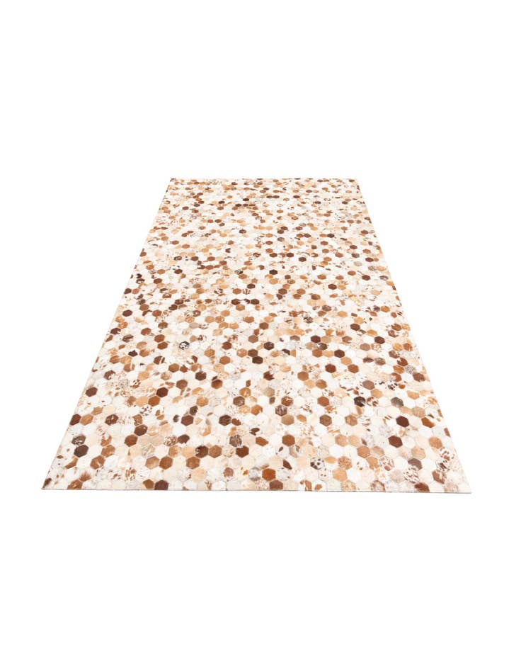 Detail image of  5' x 8' 1 Cowhide Leather Rug